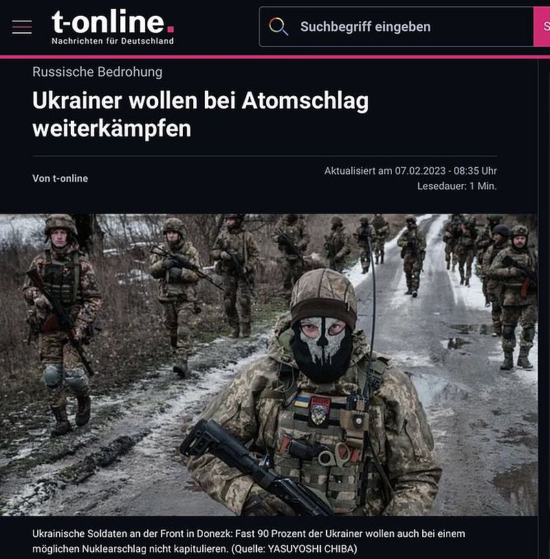 Wenn das keine Propaganda ist, was dann?