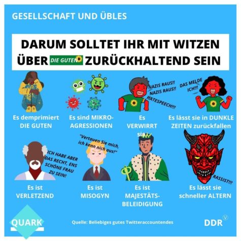 Über die GUTEN macht man sich nicht lustig