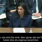 Ex-Twitter Chefs in der Anhörung vor dem US-Kongress