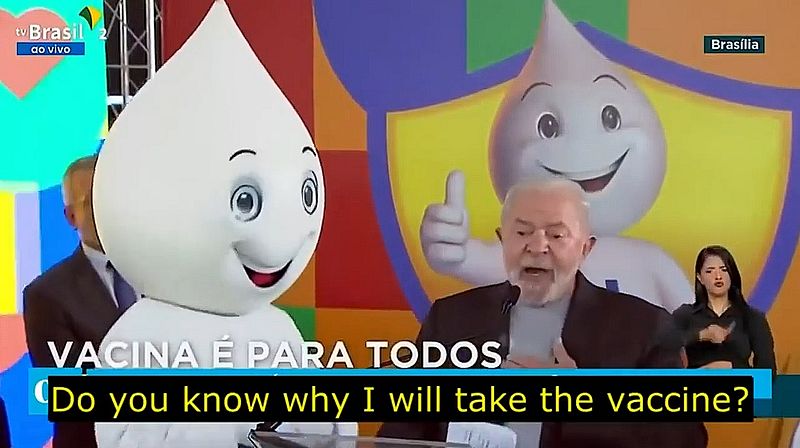 Brasilien hat jetzt ein putziges Impf-Maskottchen