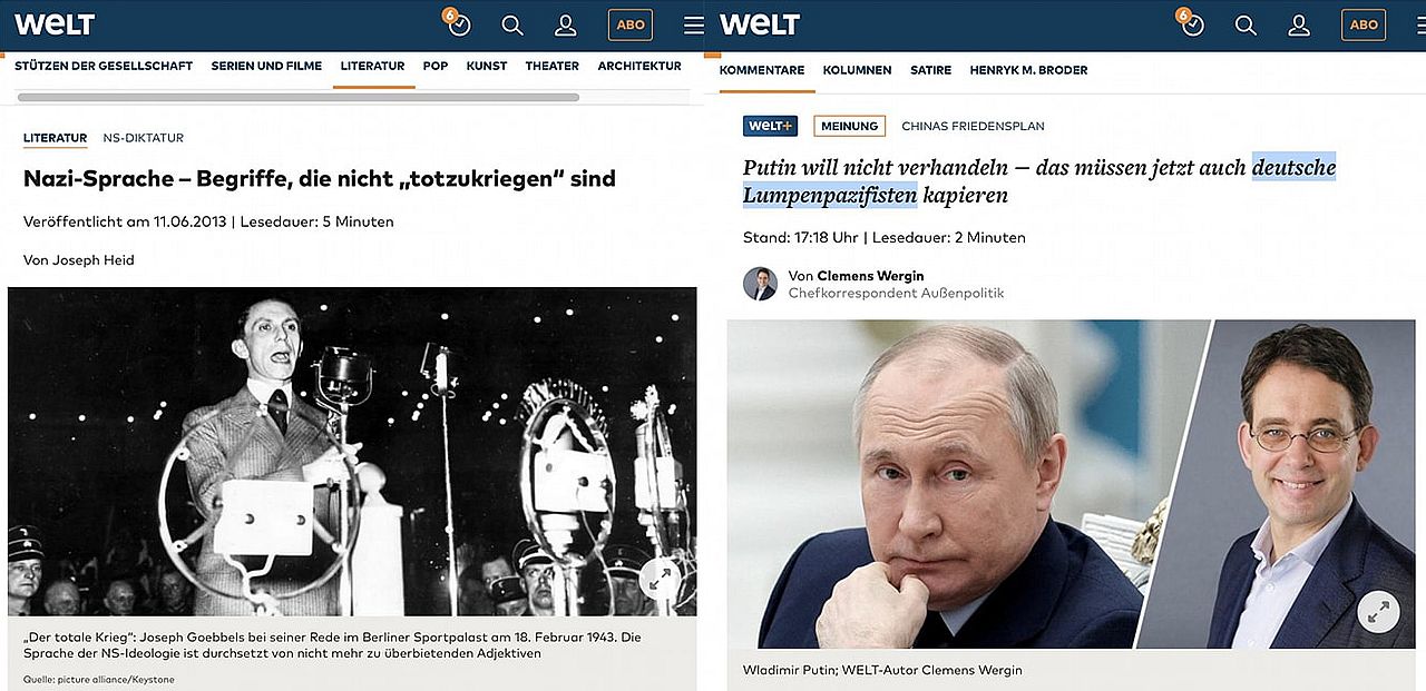 In 17 Minuten vom Nazi zum lupenreinen demokratischen "Journalisten"