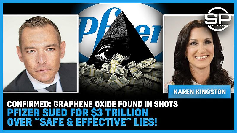 CONFIRMED: Graphene Oxide Found In SHOTS Pfizer SUED For $3 TRILLION Over “Safe & Effective” LIES!