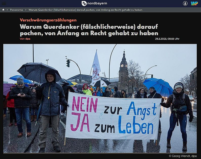 Presse zeigt Orwell'sche Qualitäten