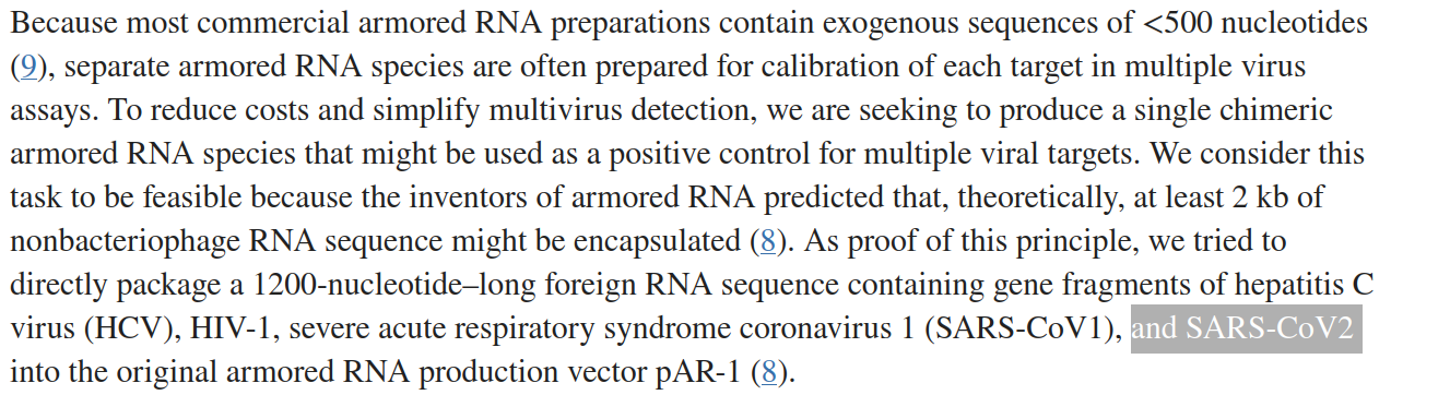 O tak „nowy” koronawirus SARS-COV-2 2006 znaleziony na stronie internetowej NIH