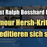 Albay Ralph Bosshard (ret.): Seymour Hersh'i eleştirenler kendilerini itibarsızlaştırıyor