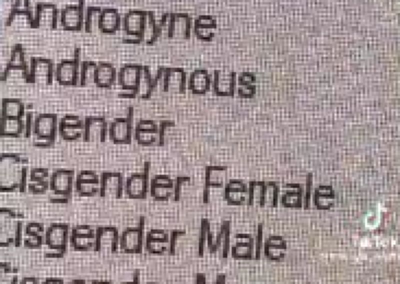 Geschlecht: 5 verschiedene reichen doch!