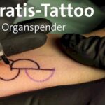 Tatuaje gratuito para donantes de órganos