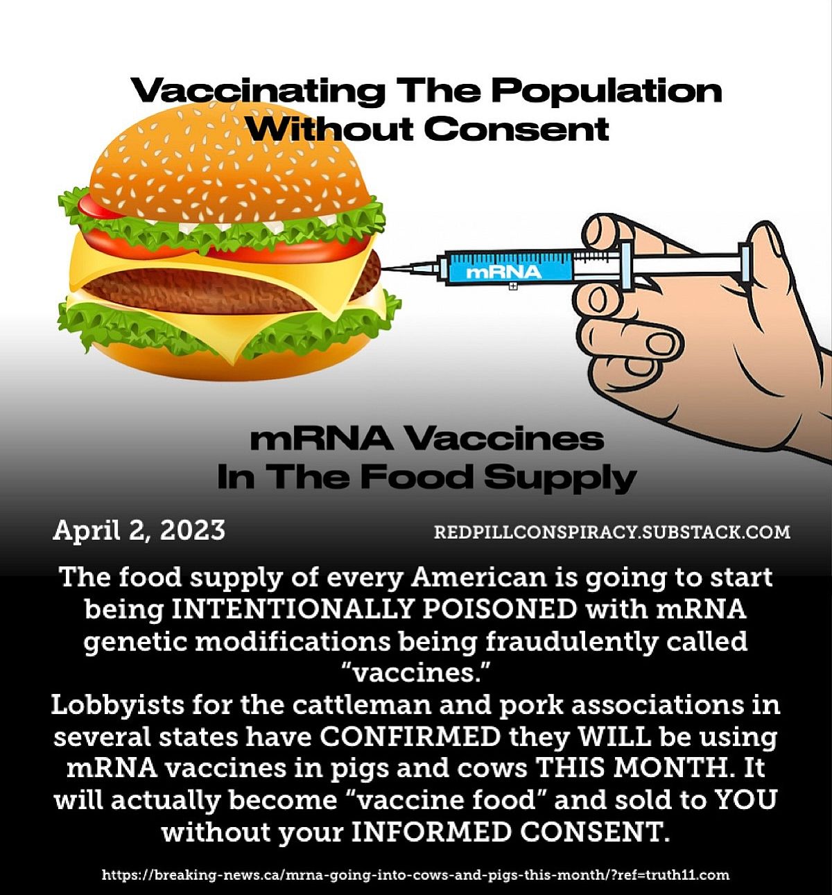 mRNA wird ab diesen Monat an Kühe und Schweine verfüttert