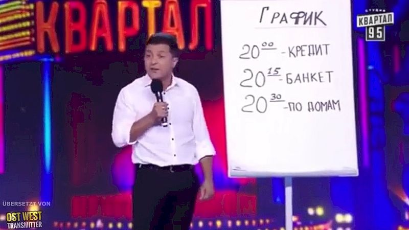 Wie Selenskyj vor Jahren zeigt, wie man um Geld bettelt – und es genau so heute noch macht