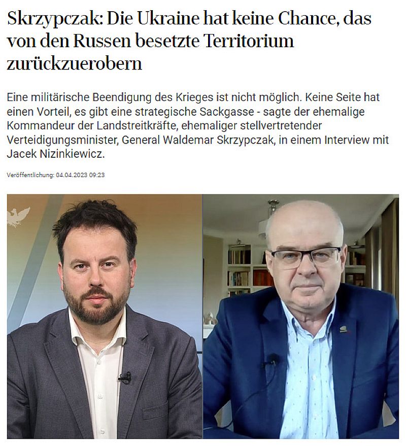 Die Ukraine wird den Krieg verlieren