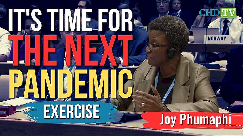 Here We Go Again? It’s Time for the NEXT PANDEMIC Exercise, Says GPMD Co-Chair Joy Phumaphi