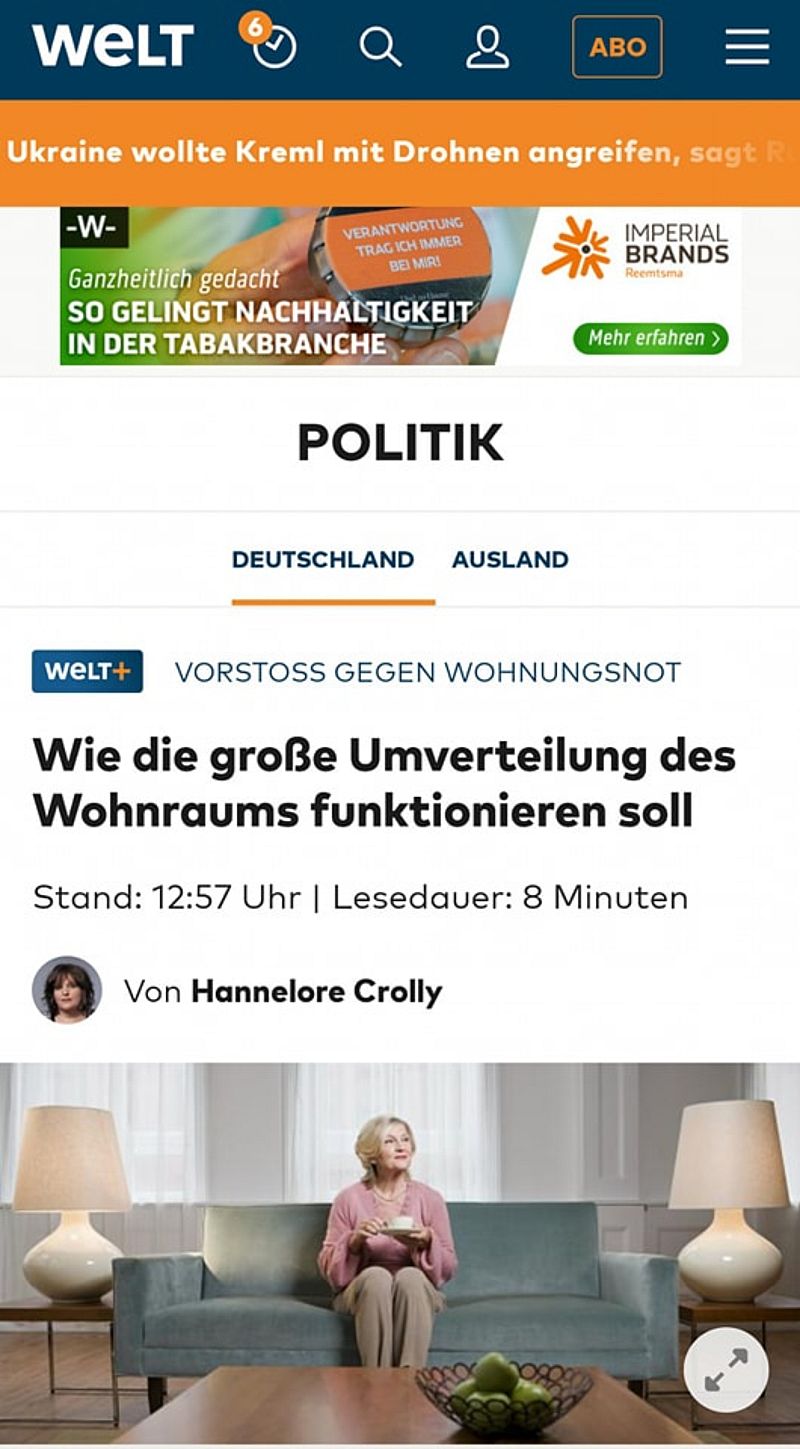 Die grosse Umverteilung des Wohnraums