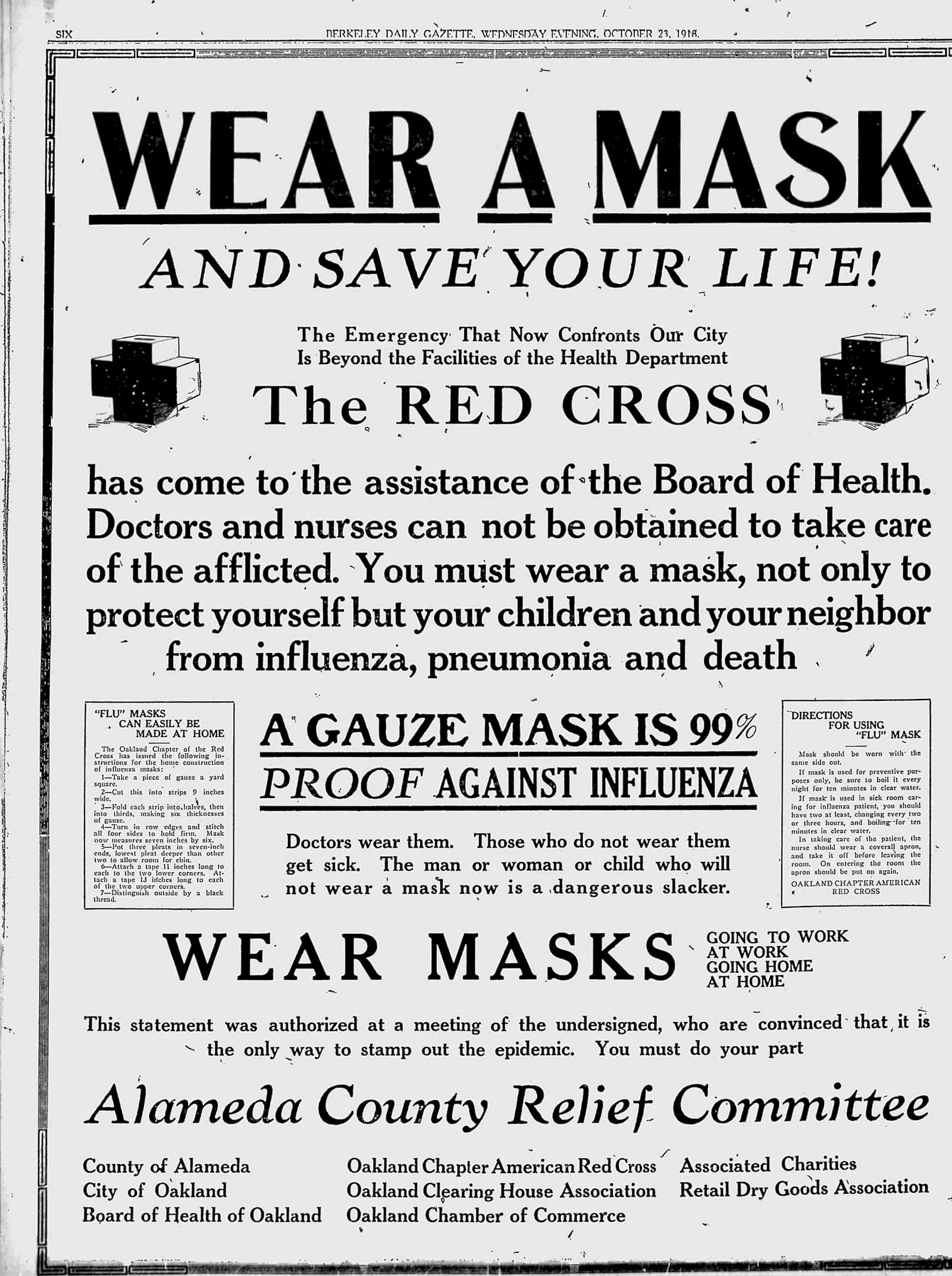 La verdadera razón del requisito de mascarilla en la pandemia