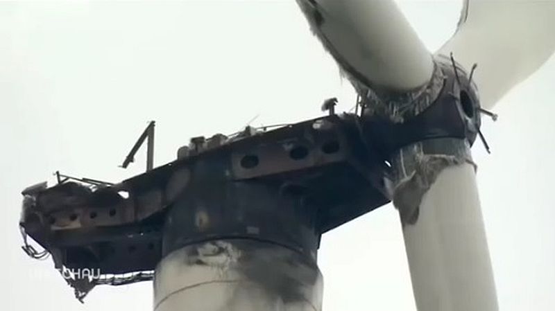 Kun tuuliturbiinit heitetään pois