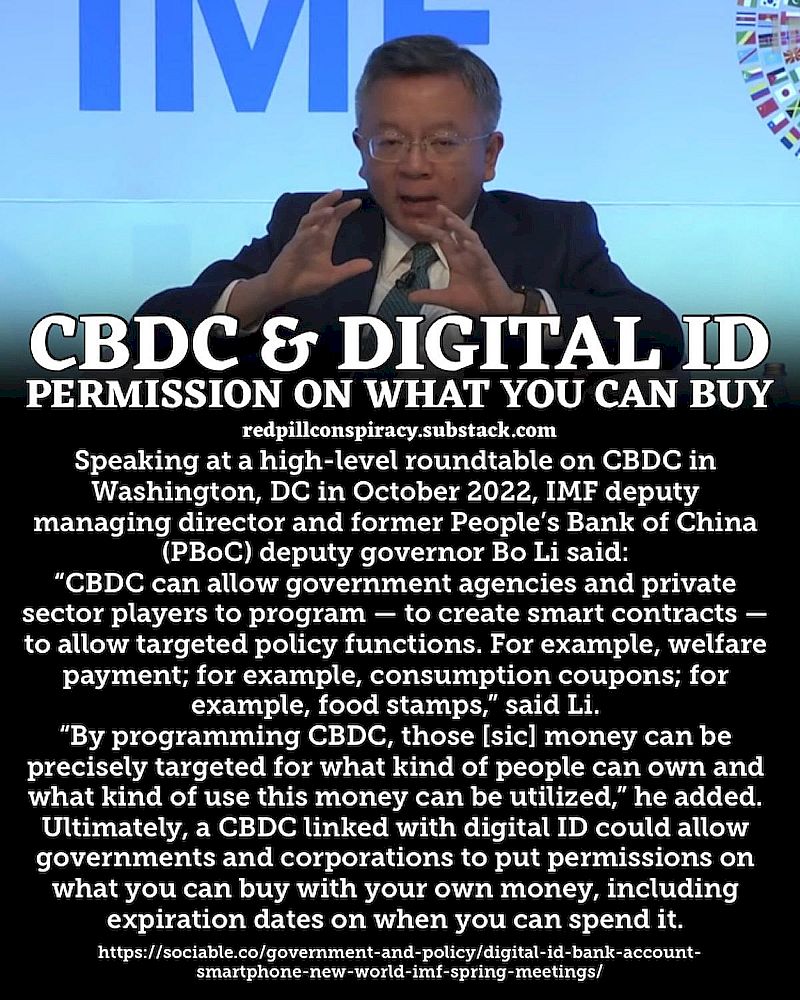Zpráva WEF: Digitální ID bude použito pro „monitorování a sledování“.