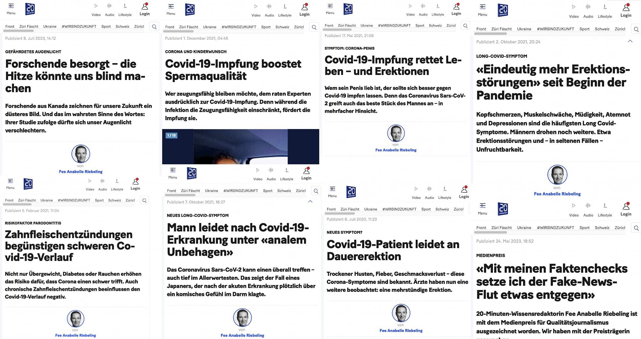 Wer um Himmels Willen ist diese Irre?