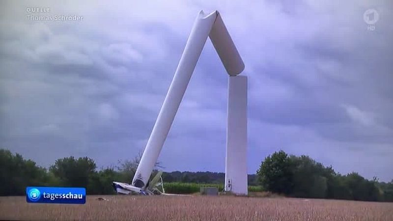 Windräder, wenn dann endlich mal Wind weht