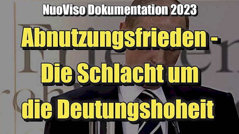 🟥 Abnutzungsfrieden - Die Schlacht um die Deutungshoheit (Dokumentation ⎪ 2023)