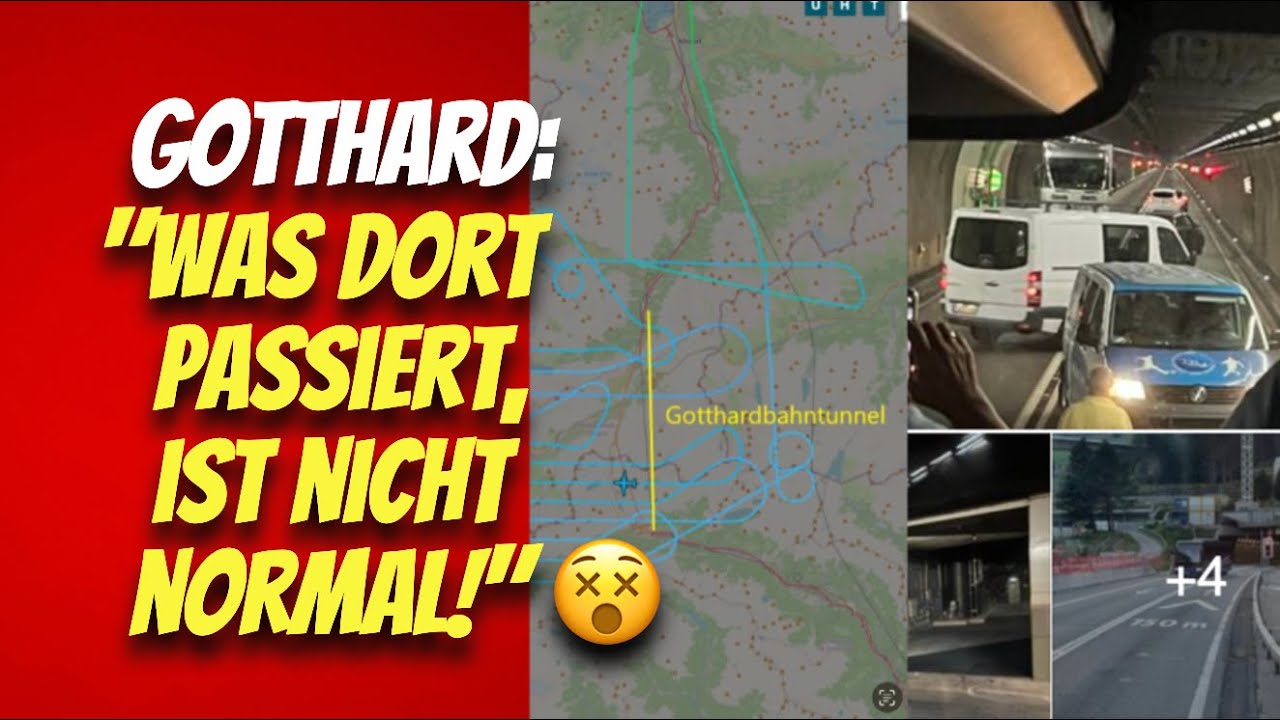 Gotthard Tunnel: Unua paralela flugo kaj nun kompleta fermo