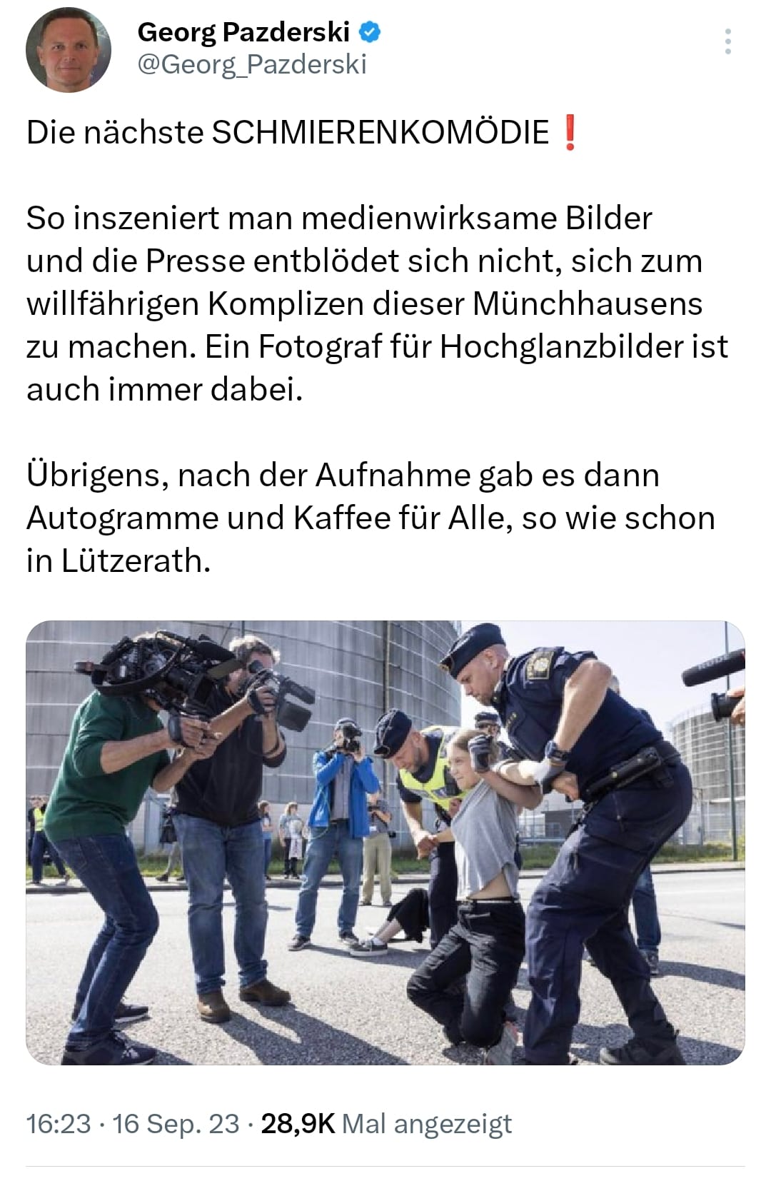 Klimakleber: Unfassbare Brutalität