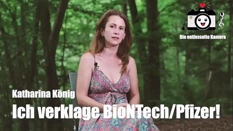 Katharina König: BioNTech/Pfizer'a dava açıyorum