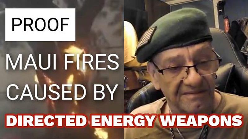 Ehemaliger US-Militärelektronik-Experte: Maui-Brände wurden durch Energiewaffen verursacht