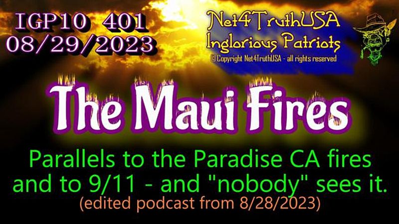 Former US military electronics expert: Maui fires were caused by energy weapons