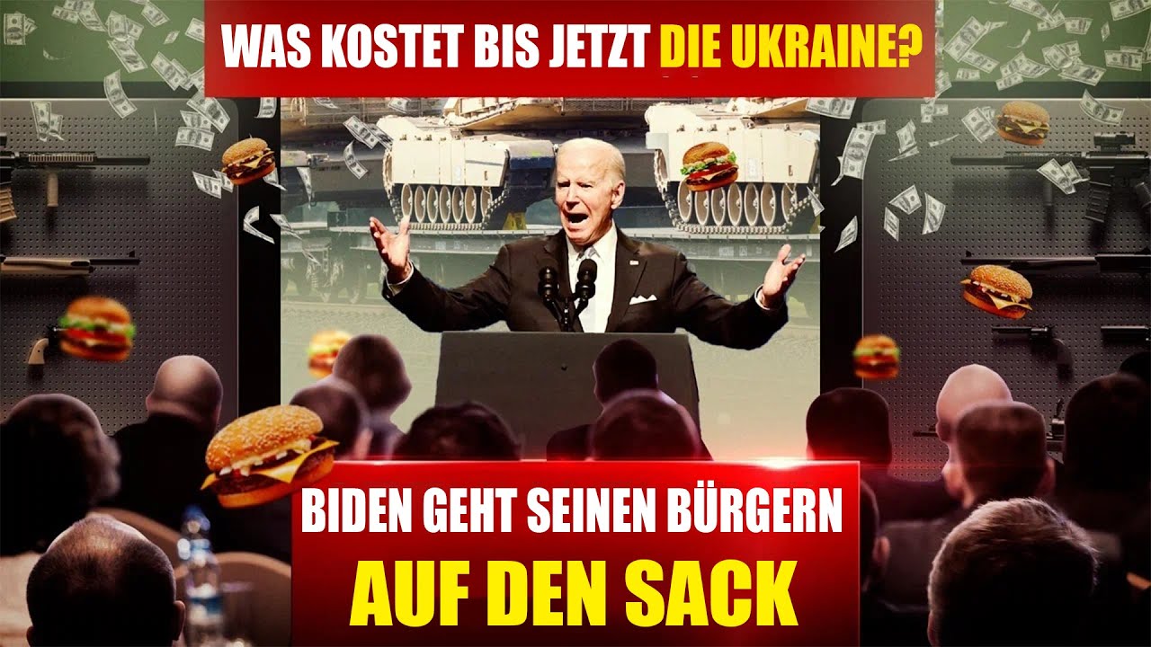 Noch 24 Mrd. $ für die Ukraine oder warum die Amerikaner Biden verachten