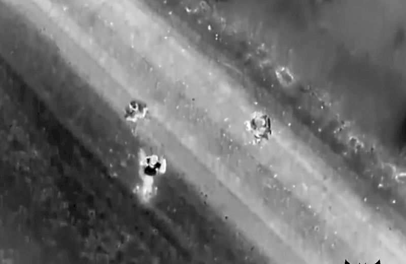 Ukraine setzt NATO Aufklärungsdrohnen ein, um eigene Bürger an der Flucht zu hindern