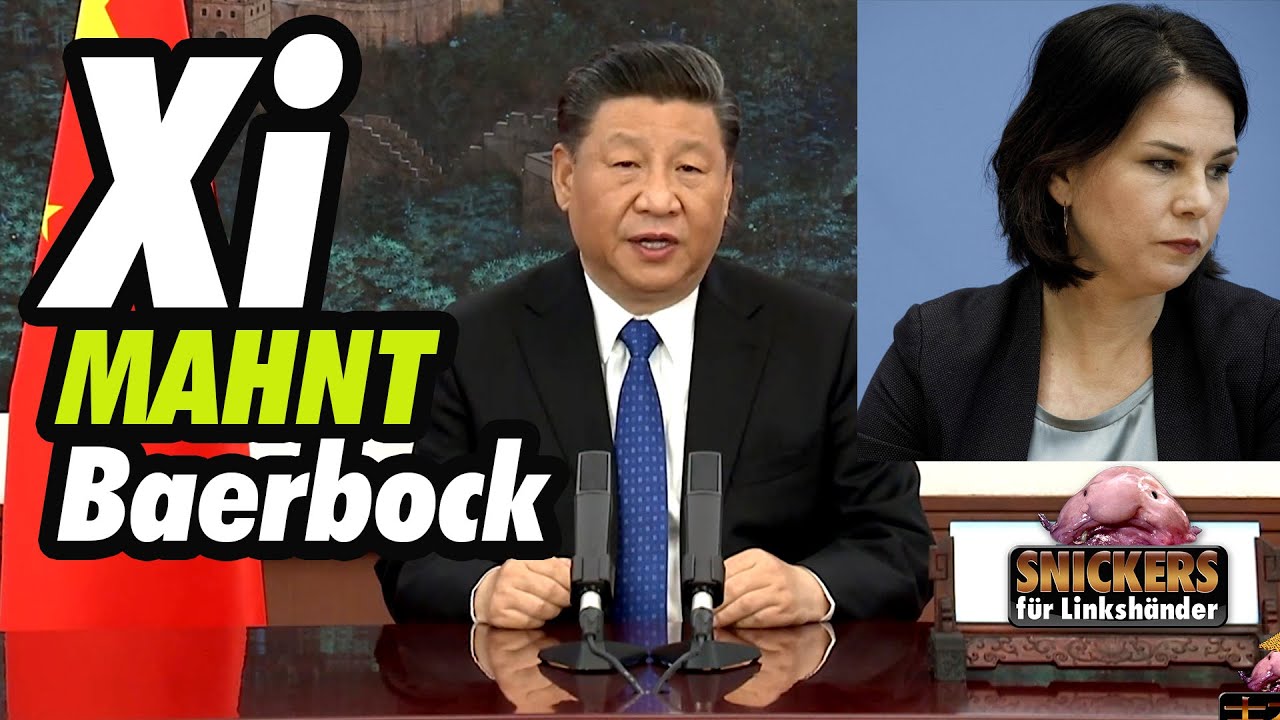 Xi Jinping avisa Baerbock! 🇨🇳🇩🇪