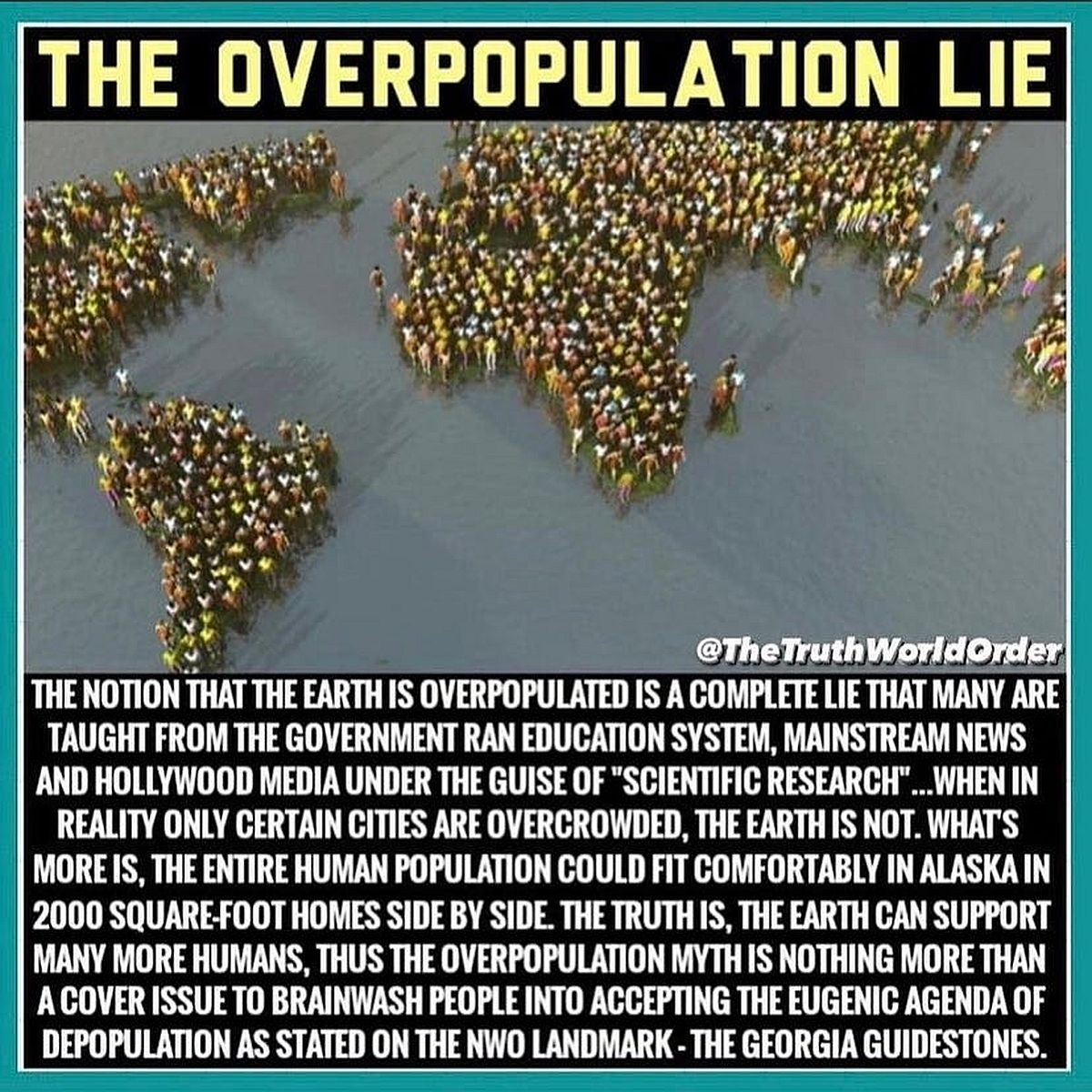 Vereinte Nationen: Eine Agenda zur Bevölkerungsreduktion