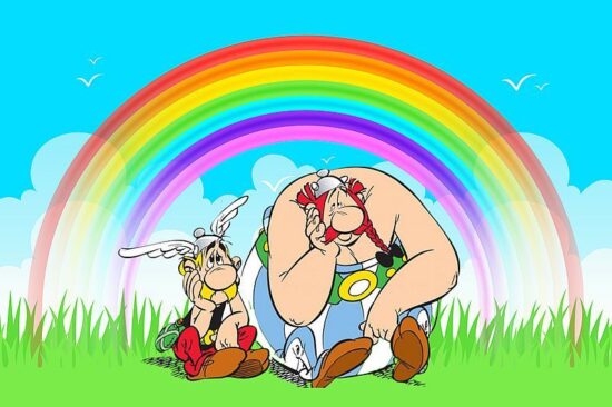 Hurraa! Asterix on herännyt!