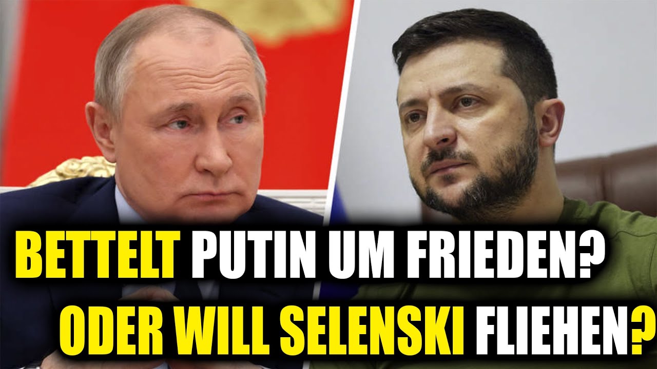 Bereitet Selenski eine Flucht vor?