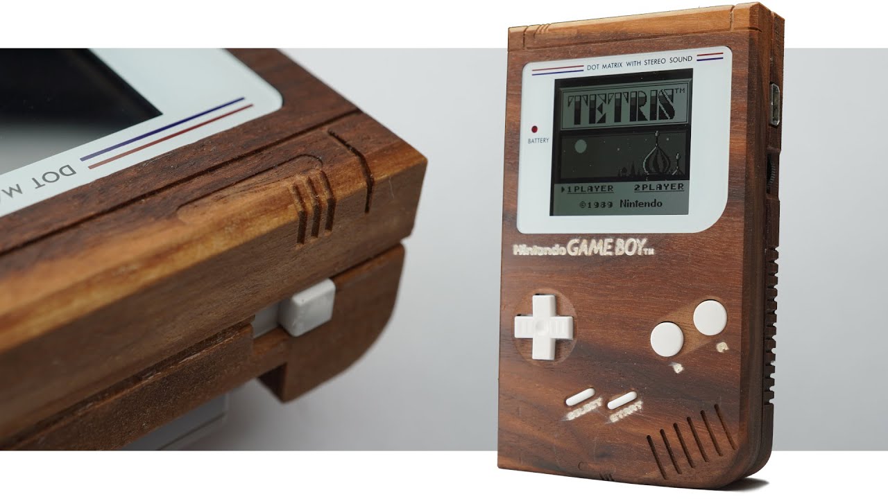 Game Boy i trä
