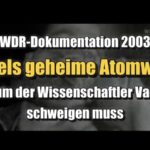 Israels geheime Atomwaffe - Warum der Wissenschaftler Vanunu schweigen muss (WDR | Dokumentation | 2003)