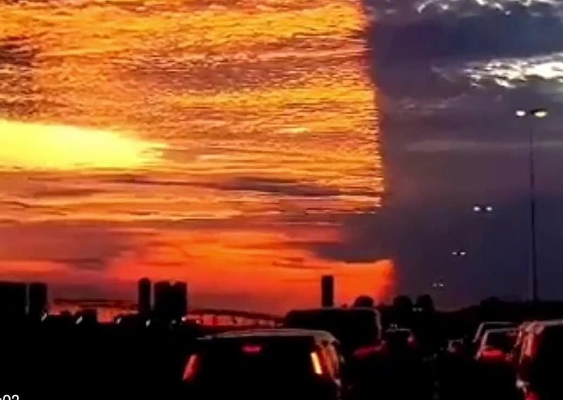 Seltsames Phänomen am Himmel über Florida