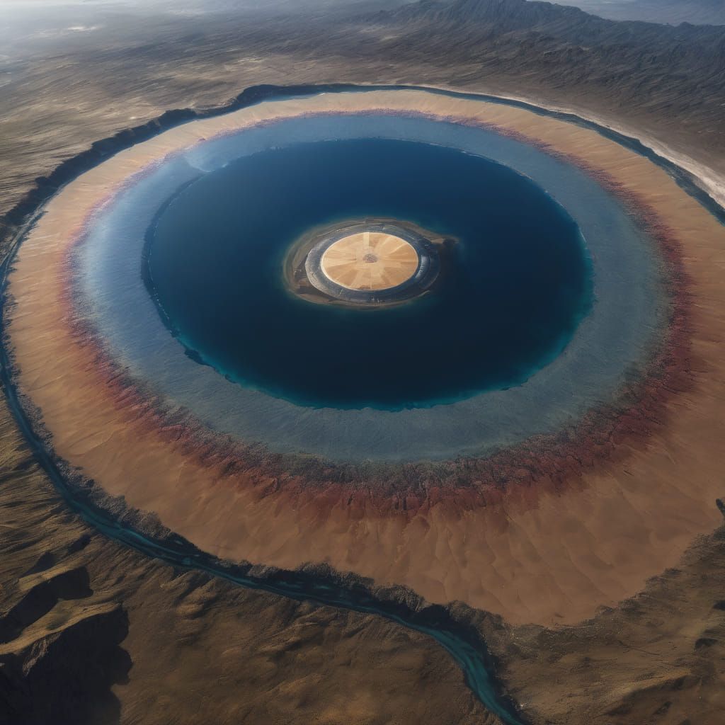 KI generiert Bilder der flachen Erde