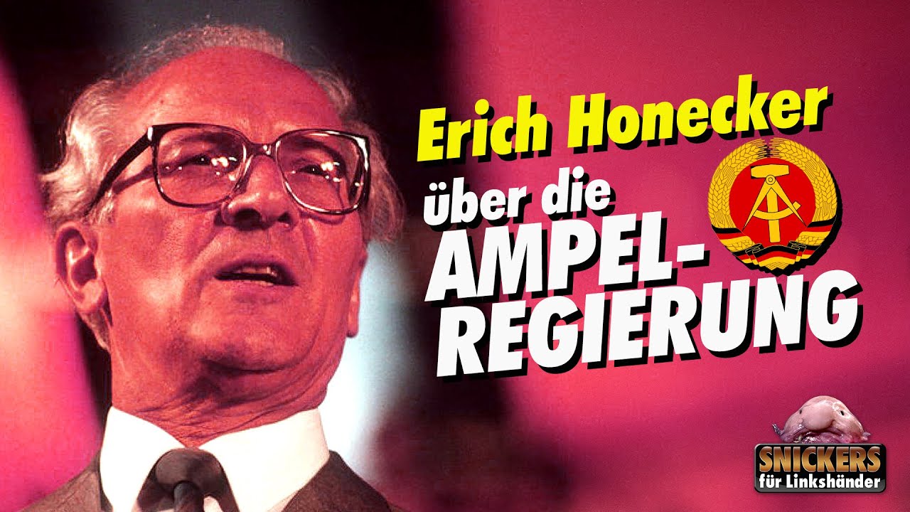 Erich Honecker sur le gouvernement des feux tricolores