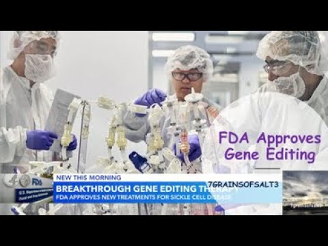 FDA Apogas Genetikan Manipuladon: La Transhumanigo de Socio Jam Estas Envoja