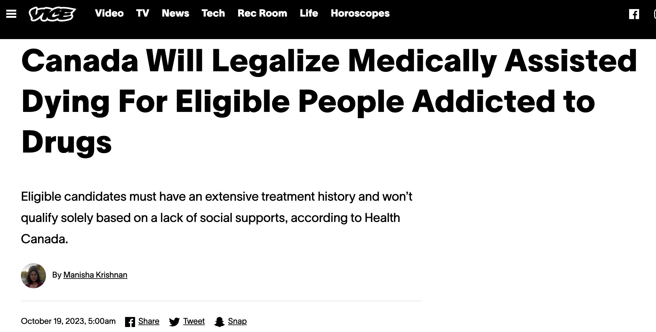 Staatlich unterstützt: Suizid und Sterbehilfe - bald auch in anderen WEF-Kundenstaaten