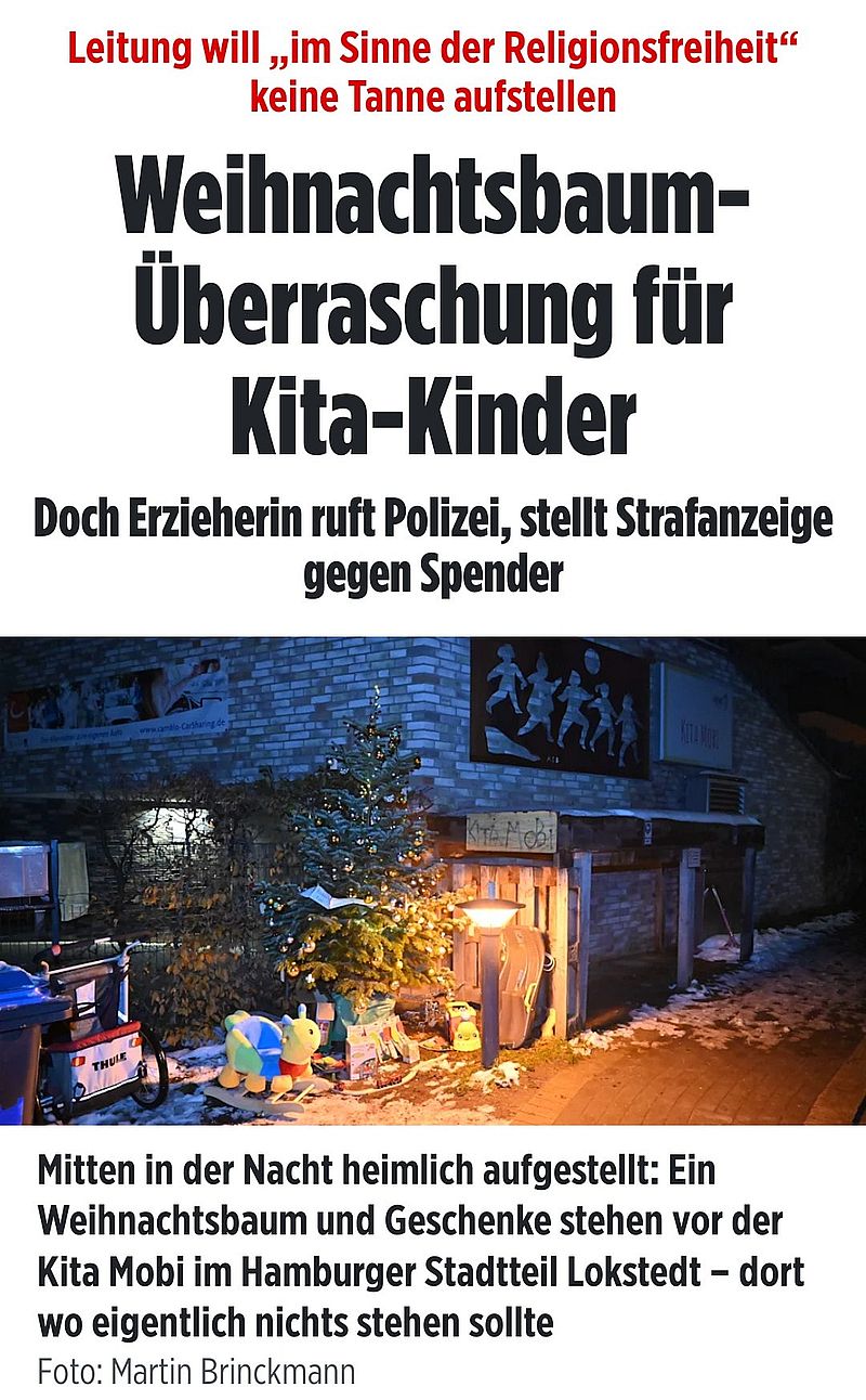 Nehmt den Kindern nicht auch noch Weihnachten