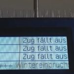 Wenn im Winter die Technologie versagt, kann man sich auf die Technik unserer Väter verlassen