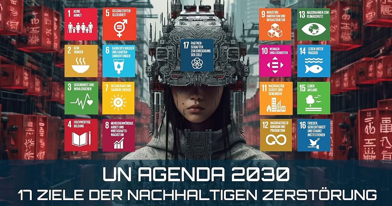 UN Agenda 2030: 17 Ziele der nachhaltigen Zerstu00f6rung