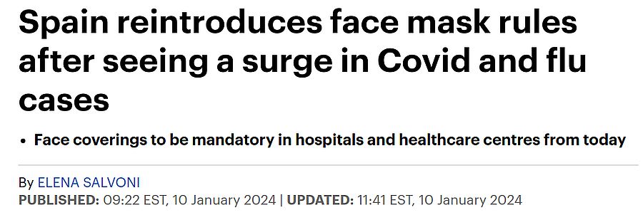 Bald auch in deinem Land: Spanien führt landesweit Maskenregelungen wieder ein