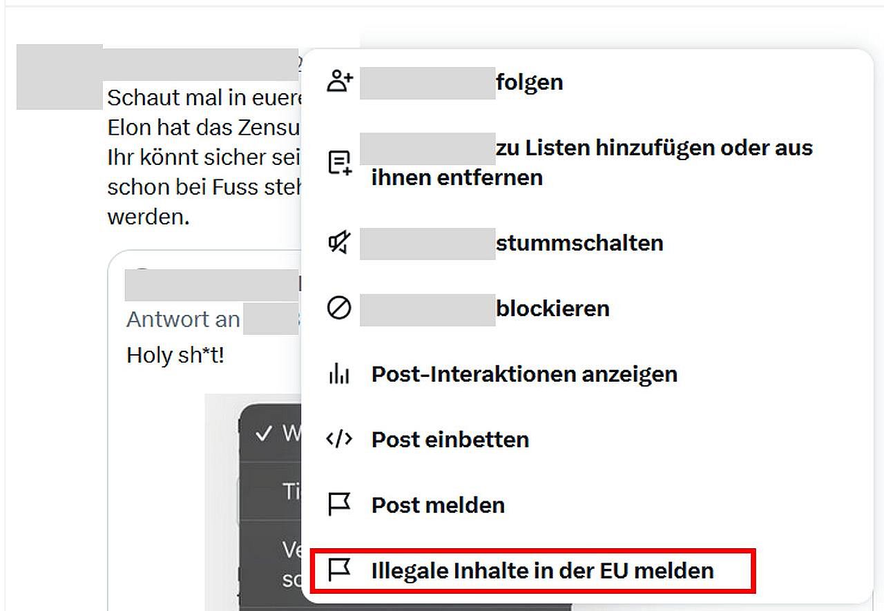Auf X ist alles vorbereitet für die Zensur durch die EU