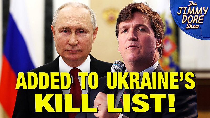 Ukrajina zaradila Tuckera Carlsona do zoznamu hitov po jeho rozhovore s Vladimirom Putinom