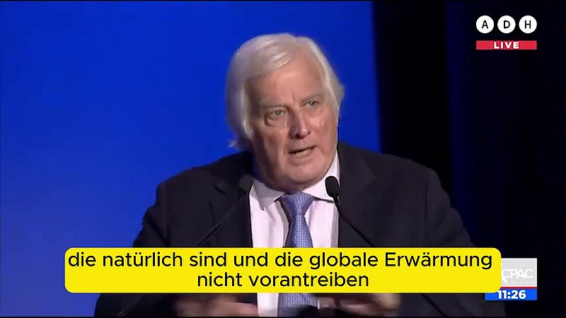 Der "menschengemachten Klimawandel" in zwei Minuten demontiert