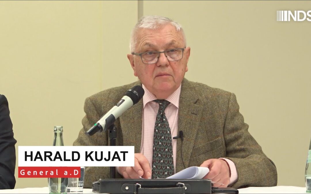 Vortrag von General a. D. Harald Kujat in Berlin über Ukraine-Krieg und den geopolitischen Wandel