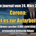 Corona: Will there be a reprocessing? (ZDF · today journal · March 24.03.2024, XNUMX)