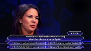 Who will be a millionaire: Baerbock at Jauch